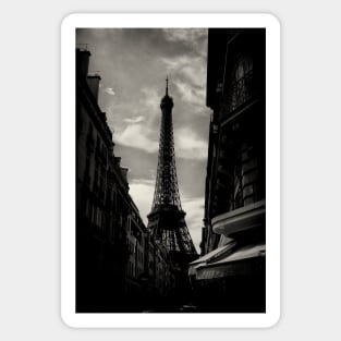 Paris on a moody day Sticker